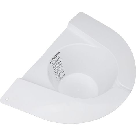 Récipient de prélèvement chapeau de recueil plastique bec verseur gradué 27 oz 800 ml pour urine vomi selles (1/5)