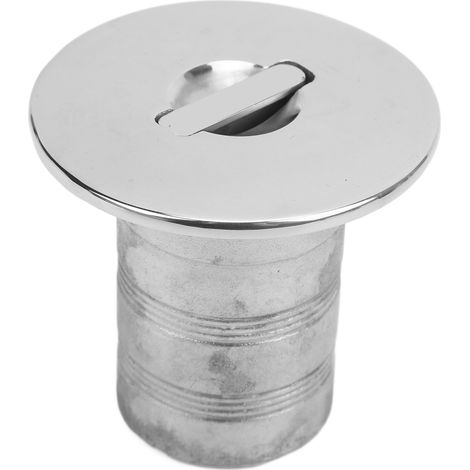 Bouchon de remplissage de carburant diesel pour bateaux, avec vis de 50 mm, en acier inoxydable 316, pour yachts, caravanes, camping-cars et véhicules de loisirs. (1/5)