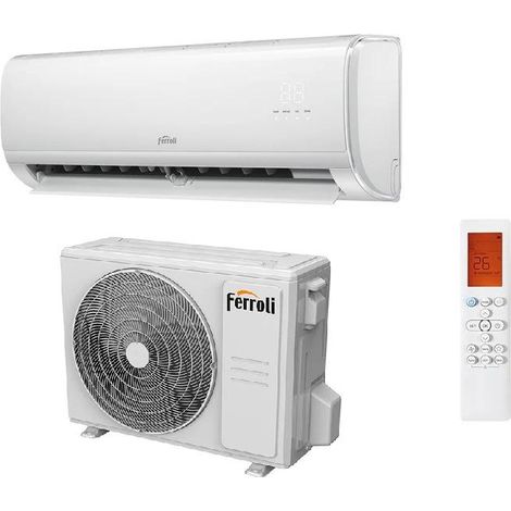 Climatizzatore ferroli modello inverter bianco 2770 watt