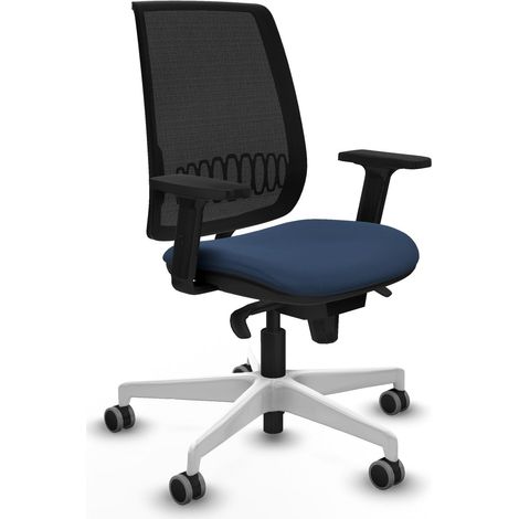 Chaise de bureau piqueras y crespo Alares noir accoudoirs réglables (1/2)
