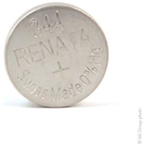 Renata / Swatch Group - Pile bouton oxyde argent 344 RENATA 1.55V 105mAh (1/5)