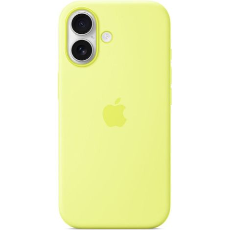 iPhone 17 Silicone Case with MagSafe - Neon Yellow