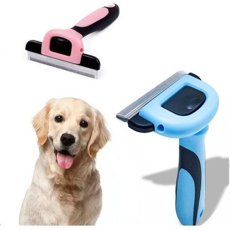 Peignes pour poils de chien, brosse pour chat, outil de toilettage, tondeuse amovible pour animaux de compagnie, bleu-AquaForge (1/5)