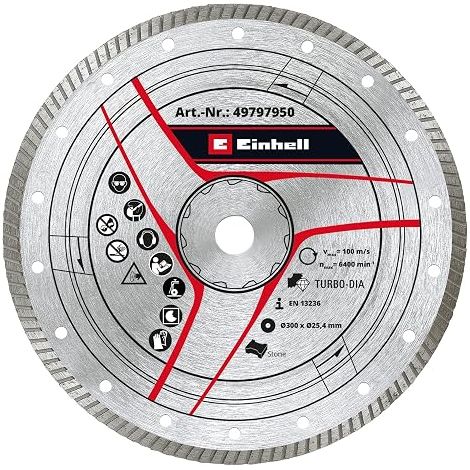 Disco Diamante para Cerámica Ø300 x 25,4 mm KWB (1/5)