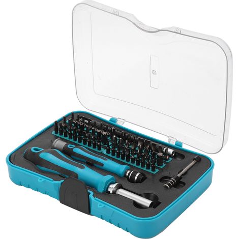 Tournevis Multi-Embouts Magnétiques Manuel à Serrage, Kit de Réparation Métal pour Pièces de Rechange (1/5)