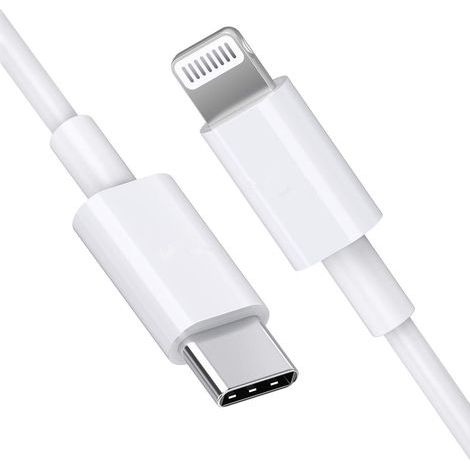 1.5 m langes USB-C-auf-Lightning-Kabel. Apple MFi-zertifiziertes Schnellladekabel für iPhone 12/12 Mini/12 Pro/12 Pro Max/11 Pro/11 Pro Max/X/XS/XR/XS Max/8/8 Plus/iPad/AirPods (1/5)