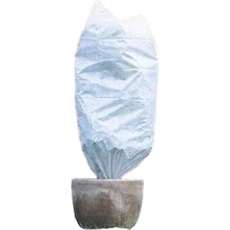 NATURE Set di 2 coperture invernali 50 g/m² - Ø 75 cm x 1,50 m - Bianco (1/2)