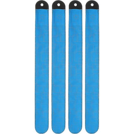 Bandes de cheville pour chevaux à LED lumineuses 2026, lot de 4 bandes de jambe en tissu réglables pour l'équitation et la course nocturnes.