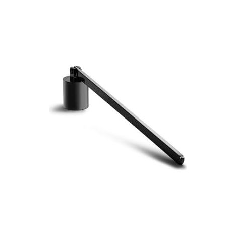 Kerzenlöscher, Kerzenlöscher aus Edelstahl, Kerzenlöscher mit langem Griff, Kerzenabdeckung für die meisten Kerzen (schwarz)