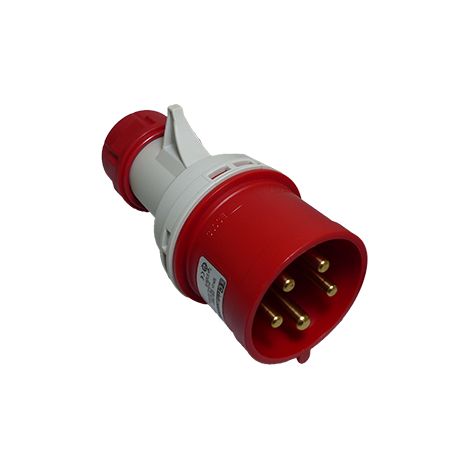 Fiche mobile droite IP44 380/415V 3P+N+T 16A (PCE) / EC69074