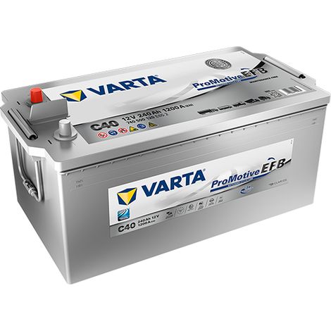 Batería de camión Varta 240Ah Promotive EFB C40