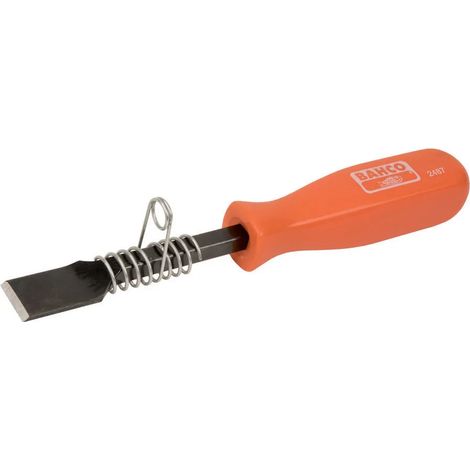 Raschietto in carbonio Bahco carbon scraper with safety spring 210 mm molla