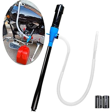 Pompe De Transfert De Liquide Alimentée Par Batterie Pompe électrique Portative à Siphon De Liquide Pompe Portative Polyvalente à Réservoir De Poisson à Carburant, Eau Et Gaz, 9.5 L/Minutes (1/4)