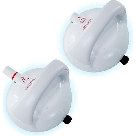 2 Pièces Poignée Ventouse, Poignée de Douche à Ventouse Sans Perçage, Poignée de Sécurité Pour les Personnes âgées, Les Enfants et Les Personnes Handicapées, Barre D'appui WC (1/5)