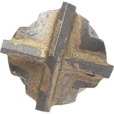 Foret béton carbure 460mm, mèche rotary impact 12mm queue ronde, 4 goujures, perçage maçonnerie, outil professionnel longue portée (1/5)