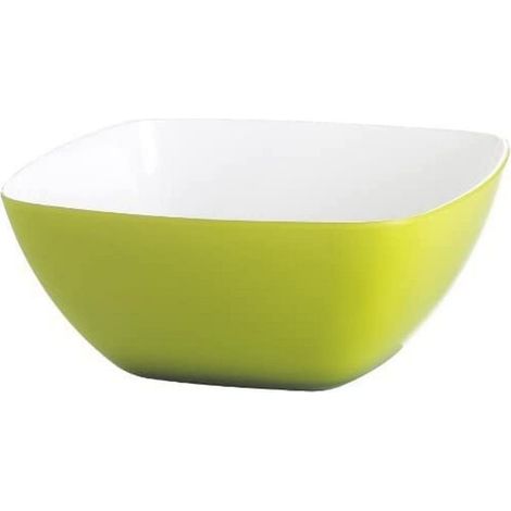 Saladier-bol en plastique, 20cm vert clair (1/2)