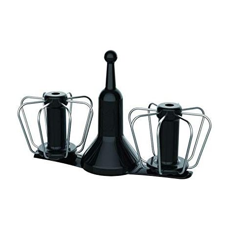 Moulinex Batidor de doble rotación negro 165 mm plástico