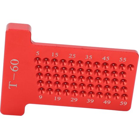 T-Nut-Holzmarkierungswerkzeug, Kreuzmarkierung, T60-Lehre für Schreiner, präzise Linie, professionelles Markierungswerkzeug. (1/5)