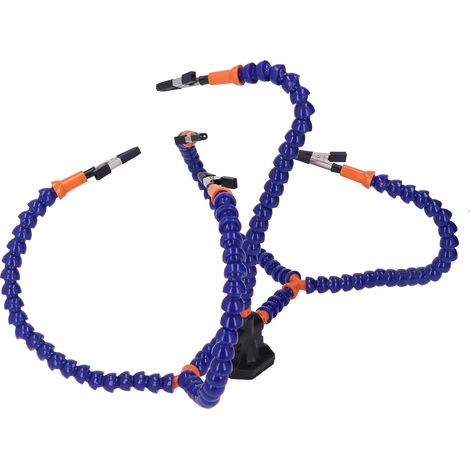 Lötstation mit flexiblem Lötkolben für Leiterplatten, 5-polig, blau (1/5)