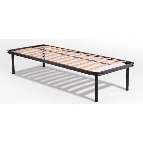 Rete Singola 13 Doghe 80x190 cm FLEXAS13CH con Piedini H 35 cm