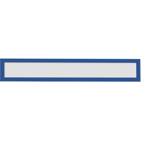Magnetoplan magnetofix-Magnetrahmen Topsign, 5 Stück, blau, A5 quer/A4 hoch 232 x 52 mm 5 Stk
