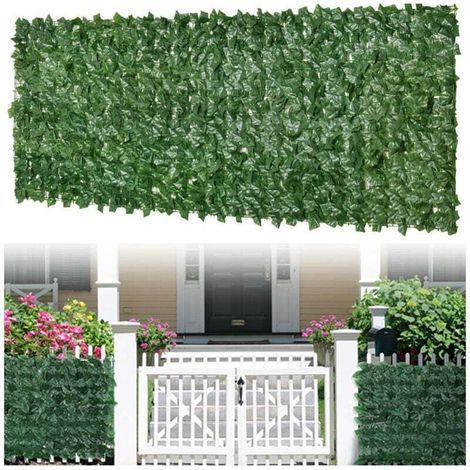 3m Artificial Hedge – Decorative, Burglar-Proof Balcony Fence for Indoor and Outdoor Use
