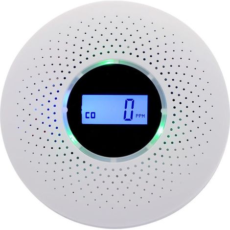 – Détecteur de fumée et monoxyde de carbone – Alarme composite 85dB – Capteur électrochimique haute précision – Installation facile (1/5)