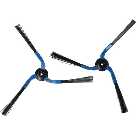 2x brosses latérales compatible avec Samsung Navibot SR8825, SR8828, SR8830, SR8840, SR8841, SR8843, SR8844, SR8845 - Set gauche/droite (1/5)