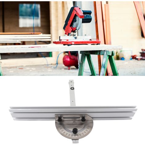 Poussoir d'angle pour scie circulaire, poignée de poussée pour le travail du bois, équerre, rail de guidage, dossier, accessoires pour outils de bricolage (1/5)