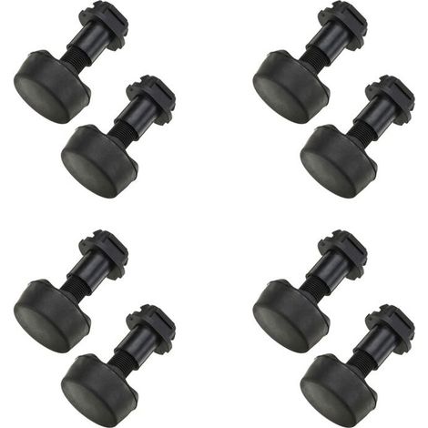 Set di 8 protezioni paraurti in gomma per cofani di modelli Ford Escape/Focus dal 2013 al 2019.