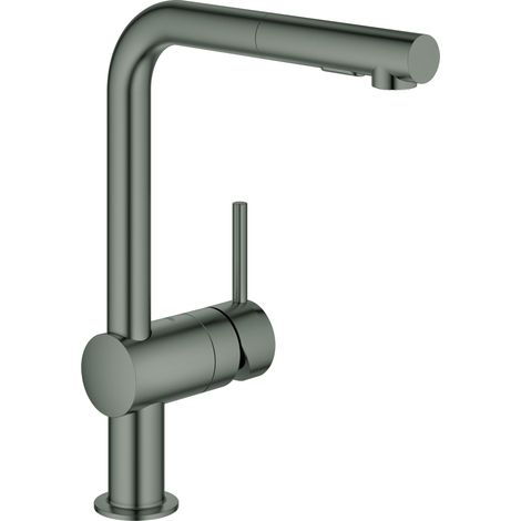 Mezclador monomando de fregadero Grohe Minta, 223 mm de (1/4)