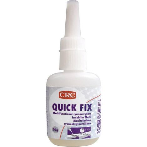 Crc Quick Fix Sekundenkleber transparent 20g