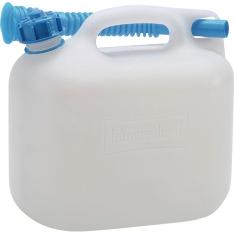 Kunststoff Wasserkanister 6L mit Einfüllstutzen Trinkwasserkanister Behälter Kanister (1/2)