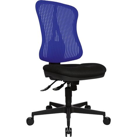 TOPSTAR Drehstuhl Head Point SY schwarz/blau,Netzr. (1/5)