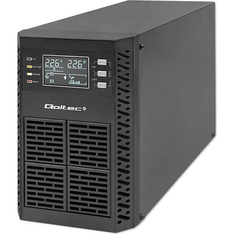 Unterbrechungsfreie Stromversorgung Qoltec monolith 1000W 1kVA (1/3)