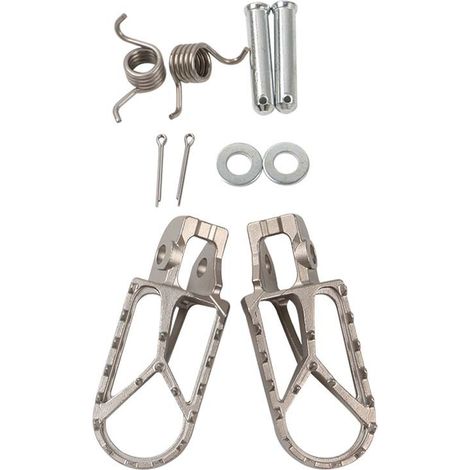 Front pedals and left and right pedals with hollow springs for Hengjian S5 250 Z300 Hus EXC two-stroke off-road motorcycle (1/5)