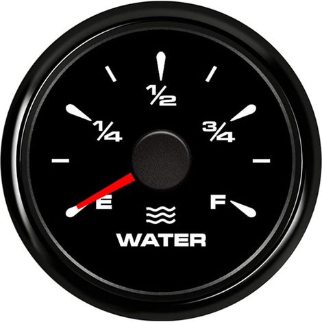 Water Level Gauge 52mm Waterproof Water Level Indicator 0-190ohm or 240-33ohm Adjustable with 7 Colors Backlight for Car Motorcycle Yacht Boat (1/5)