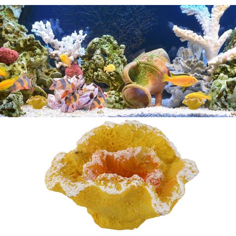 Décors d'Aquarium Mini Coraux Artificiels Fleur de Corail Plantes Aquatiques Protection Triple Bulles - AUTRES (1/5)