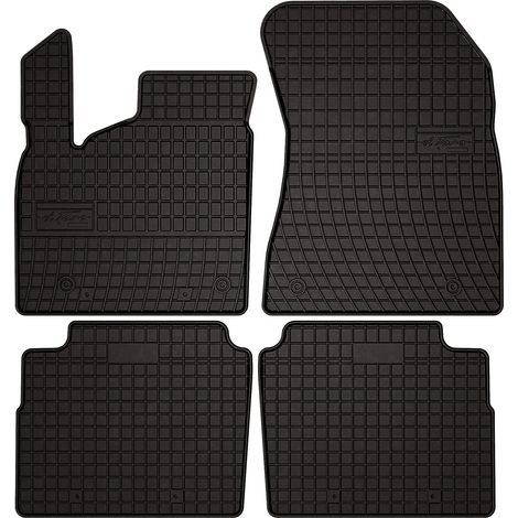 Tappetini in gomma per auto per: Nissan X-Trail IV SUV (2021-) - neri, su misura