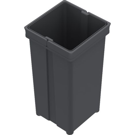 Hettich Abfallsystem-Eimer, 5l, AvanTech You Pull 9279389, Kunststoff anthrazit