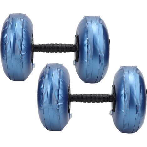 Haltères Remplissables 8‑10KG pour Femme - Matériel de Fitness à Domicile, Musculation et Yoga Portable (1/5)
