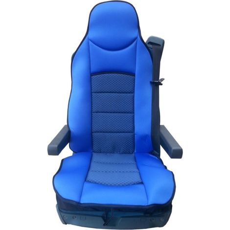 Universeller Sitzbezug/Polster für Lkw-Sitz mit Massagefunktion, Blau