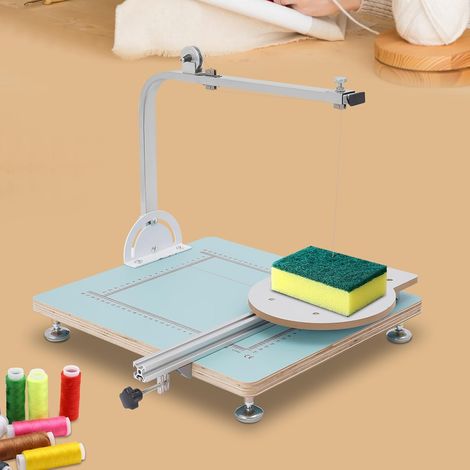 Schneidemaschine Styroporschneider Heißdrahtschneider 72W Elektrischer Styroporschneider Schaumschneidemaschine Arbeitstisch für Schneiden von Schaum, Perlbaumwolle (1/5)