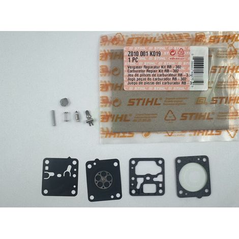 Kit riparazione carburatore STIHL, kit membrana RB-302 Z010001K019