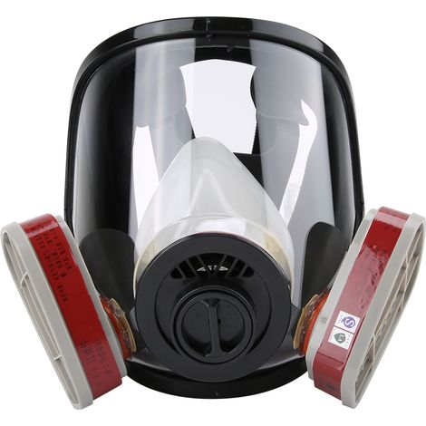 Masque respiratoire anti-virus à double filtration en gel de silice pour peinture au pistolet