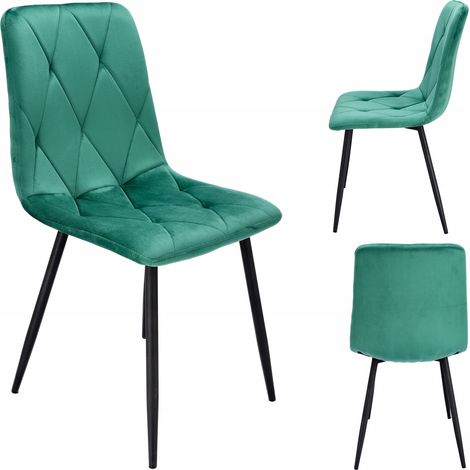 Sedia PIADO verde (set di gambe + viti)