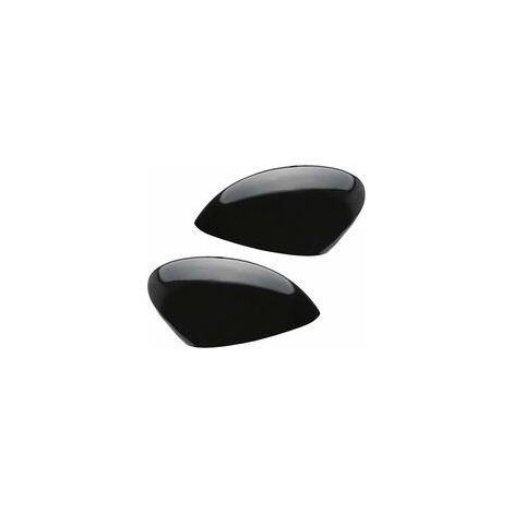Rückspiegelkappenabdeckung für Fiesta MK7 2009–2017, glänzend schwarz (1/5)