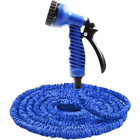 royaluxe -Tuyau Arrosage Extensible, Le Meill Tuyau Pour Arroser 5M après injection d'eau 15M, (1/5)