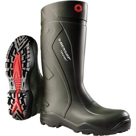 Dunlop C762933 Botas de seguridad impermeables S5 Verde 44