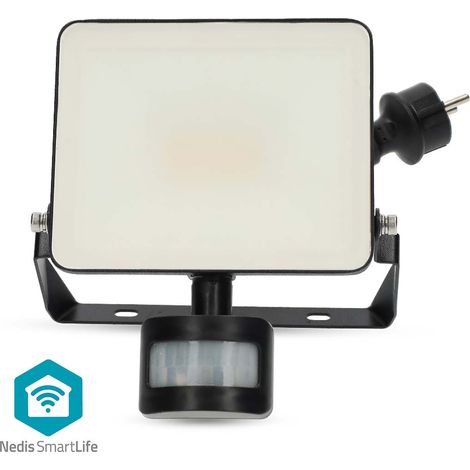 LAMPE D'EXTÉRIEUR SMARTLIFE CAPTEUR DE MOUVEMENT 1620 LM WI-FI 20 W BLANC CHAUD À FRAIS 3000 - 6500 K ALUMINIUM (1/4)